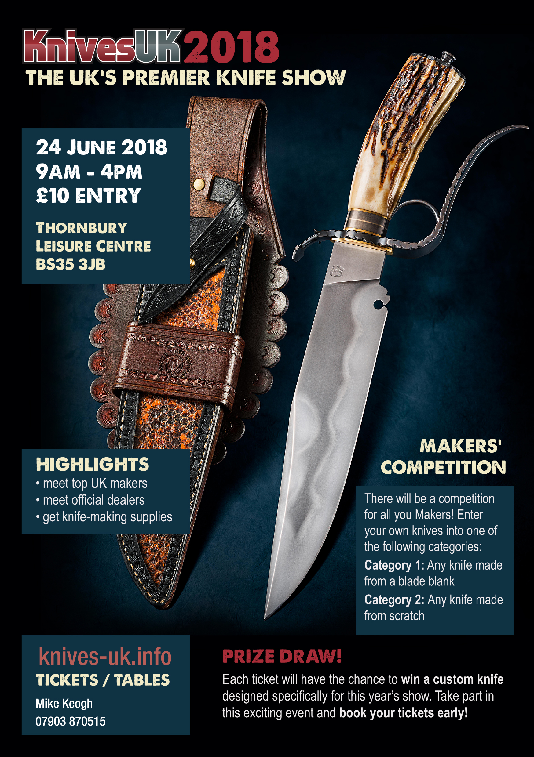 Knives UK Show leaflet KnivesUK